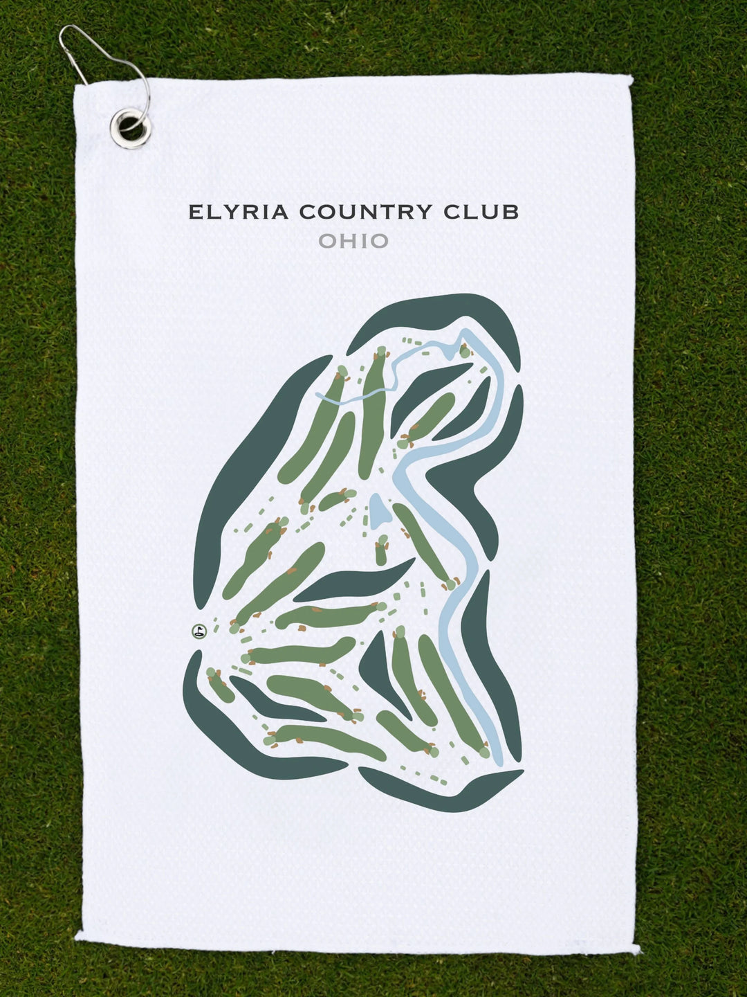 Elyria Country Club, Ohio - Printed Golf Courses
