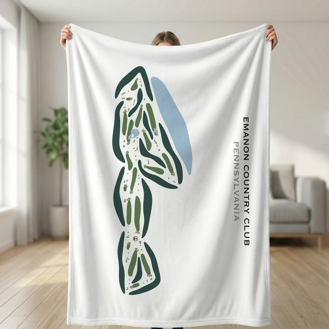 Emanon Country Club, Pennsylvania - Printed Golf Courses
