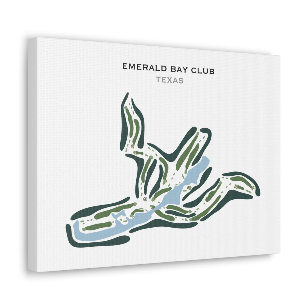Emerald Bay Club, Texas - Printed Golf Course