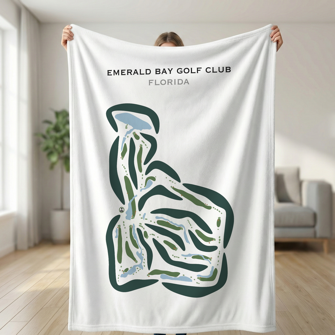 Emerald Bay Golf Club, Florida - Printed Golf Courses