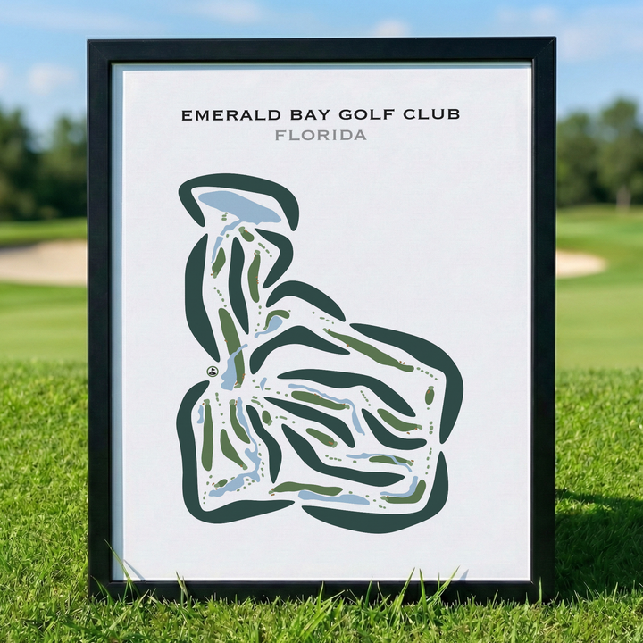 Emerald Bay Golf Club, Florida - Printed Golf Courses