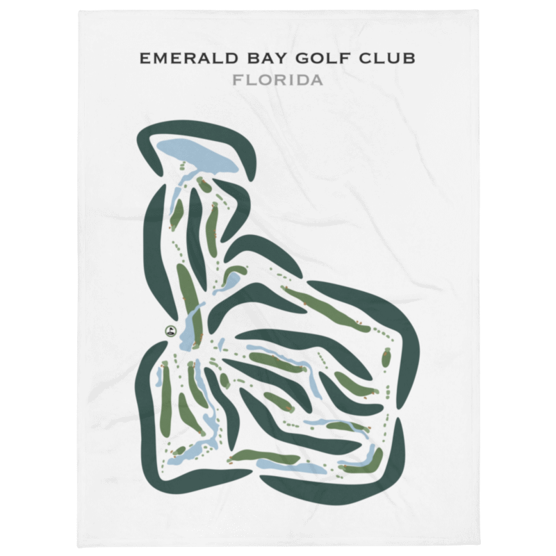 Emerald Bay Golf Club, Florida - Printed Golf Courses