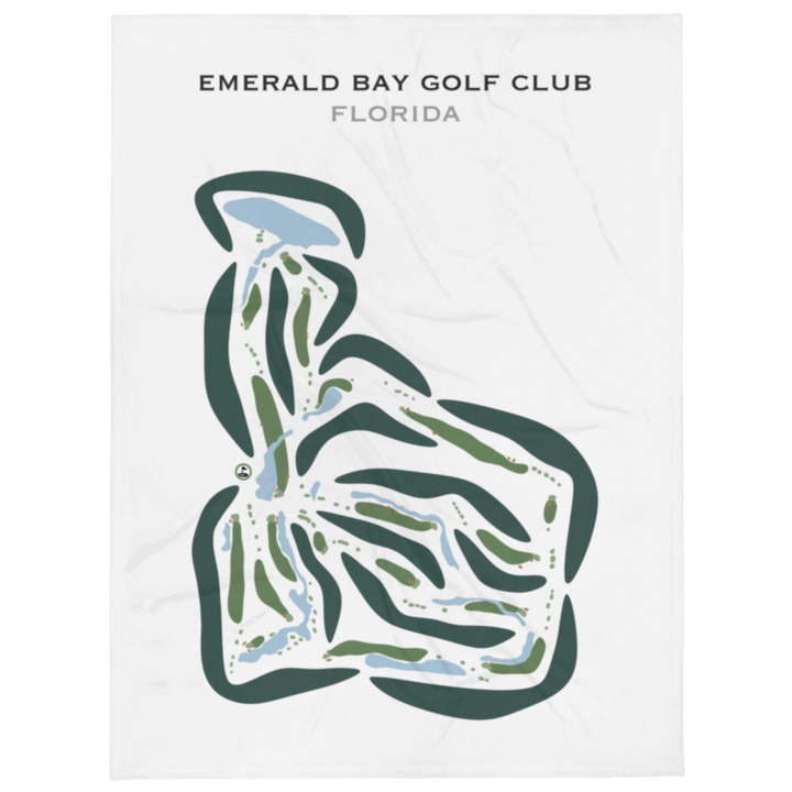 Emerald Bay Golf Club, Florida - Printed Golf Courses