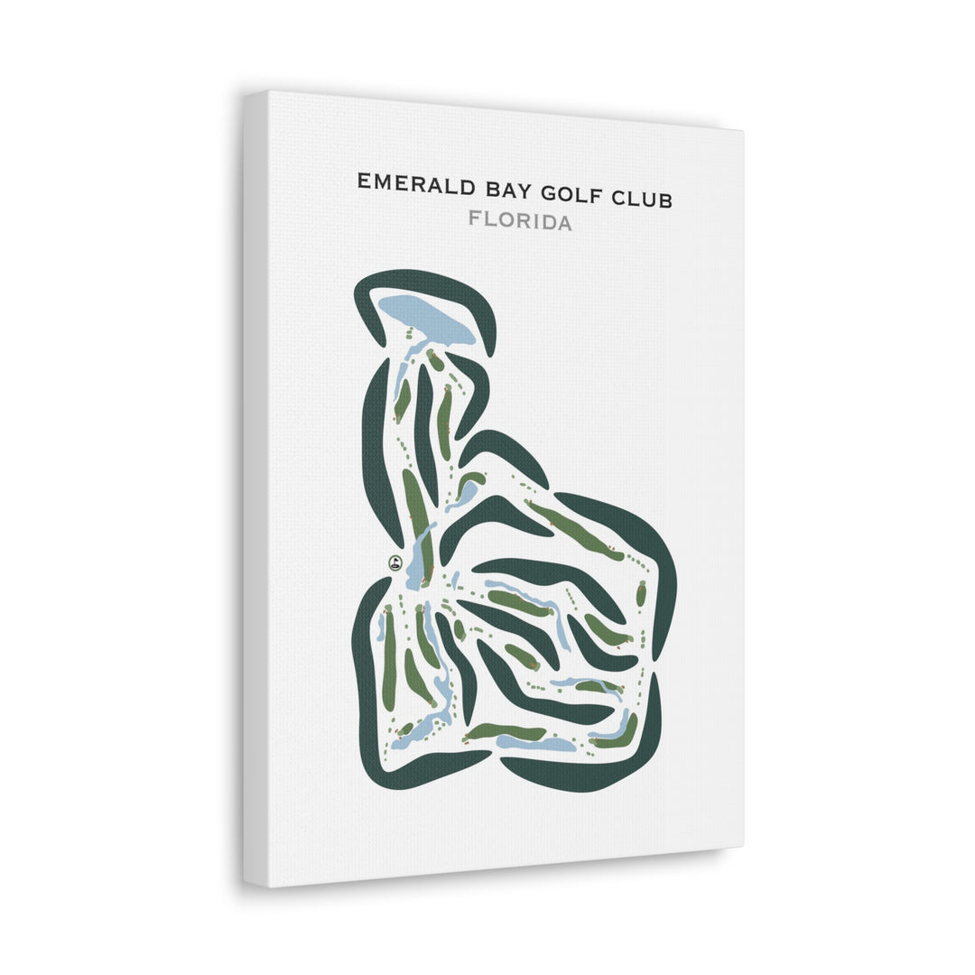 Emerald Bay Golf Club, Florida - Printed Golf Courses