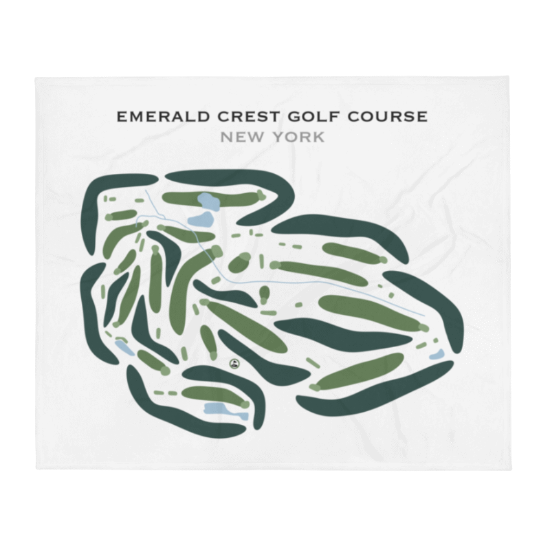Emerald Crest Golf Course, New York - Printed Golf Courses