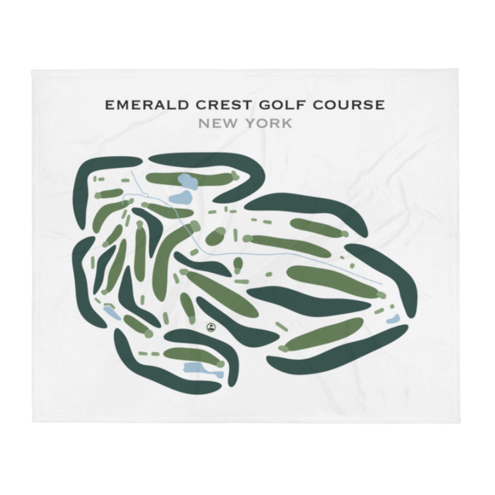 Emerald Crest Golf Course, New York - Printed Golf Courses