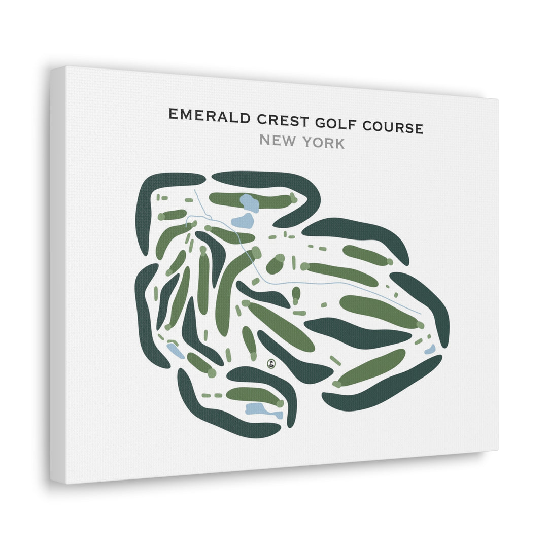 Emerald Crest Golf Course, New York - Printed Golf Courses