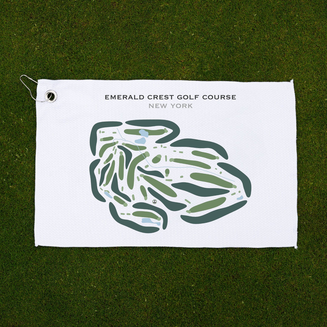 Emerald Crest Golf Course, New York - Printed Golf Courses