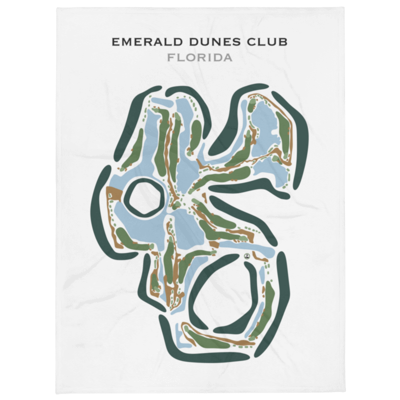 Emerald Dunes Club, Florida - Printed Golf Courses