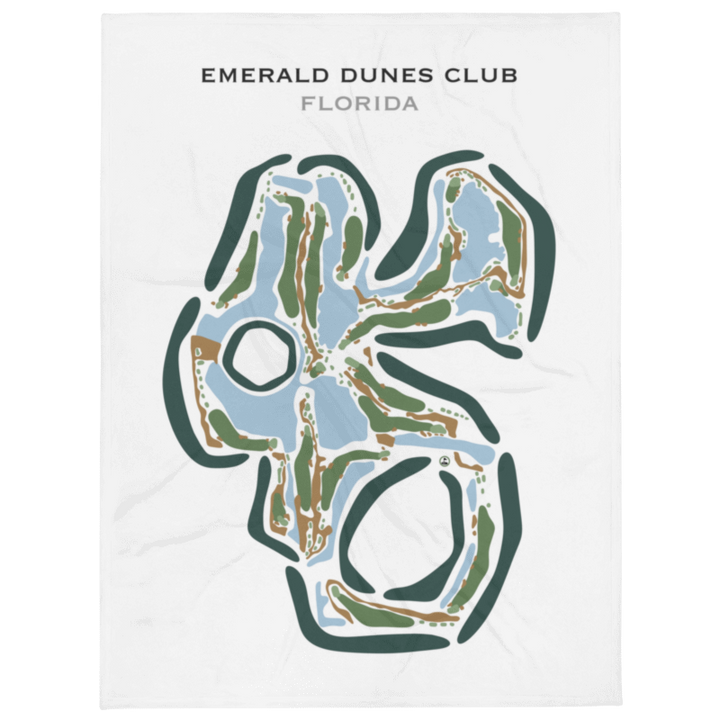 Emerald Dunes Club, Florida - Printed Golf Courses