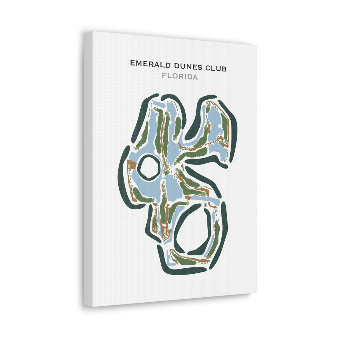 Emerald Dunes Club, Florida - Printed Golf Courses