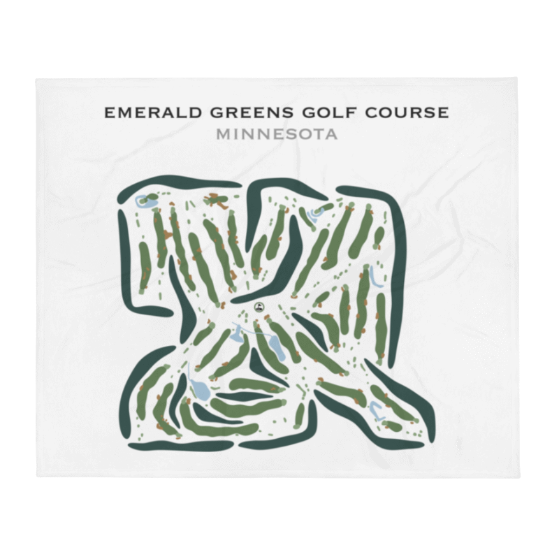 Emerald Greens Golf Course, Minnesota - Printed Golf Courses