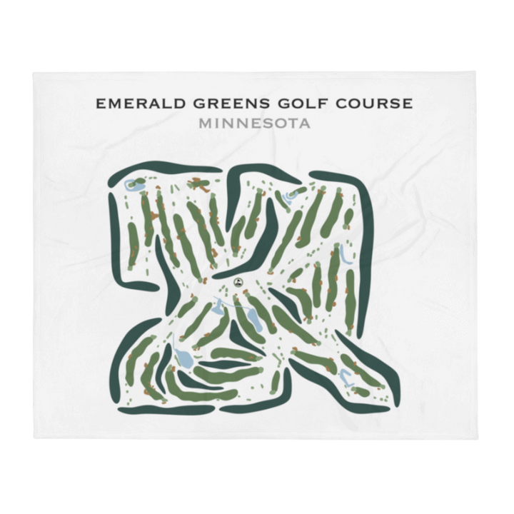 Emerald Greens Golf Course, Minnesota - Printed Golf Courses