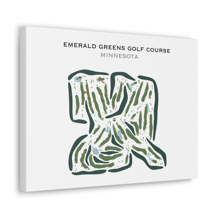 Emerald Greens Golf Course, Minnesota - Printed Golf Courses