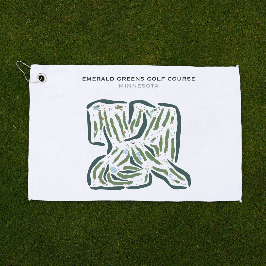 Emerald Greens Golf Course, Minnesota - Printed Golf Courses