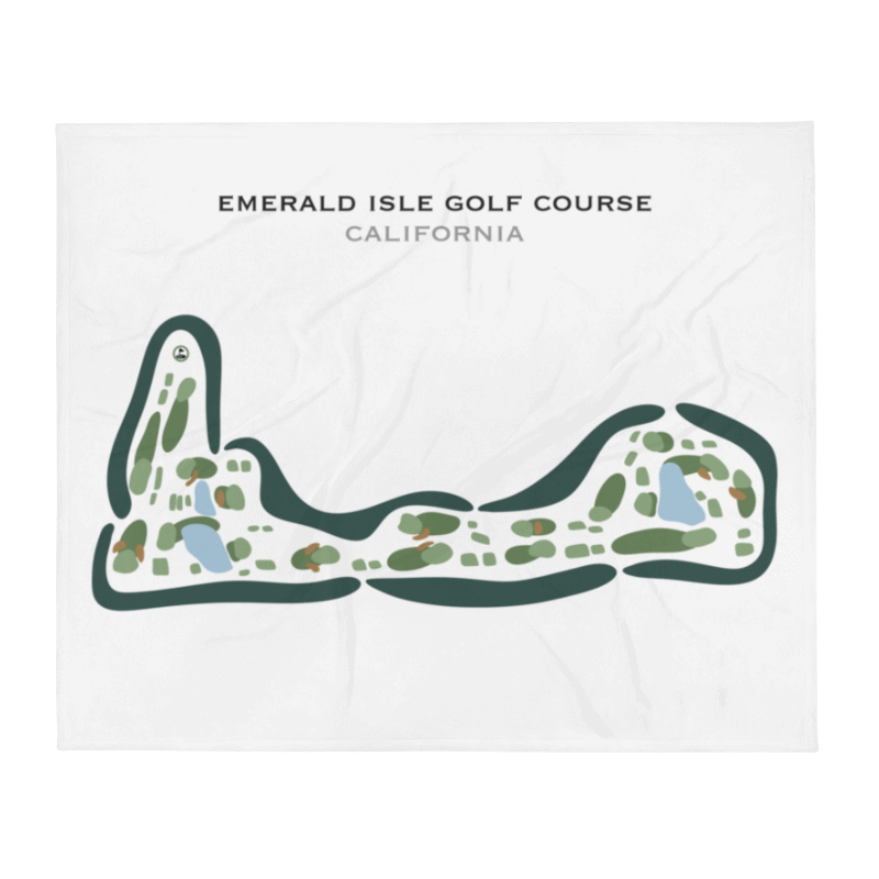 Emerald Isle Golf Course, California - Printed Golf Courses