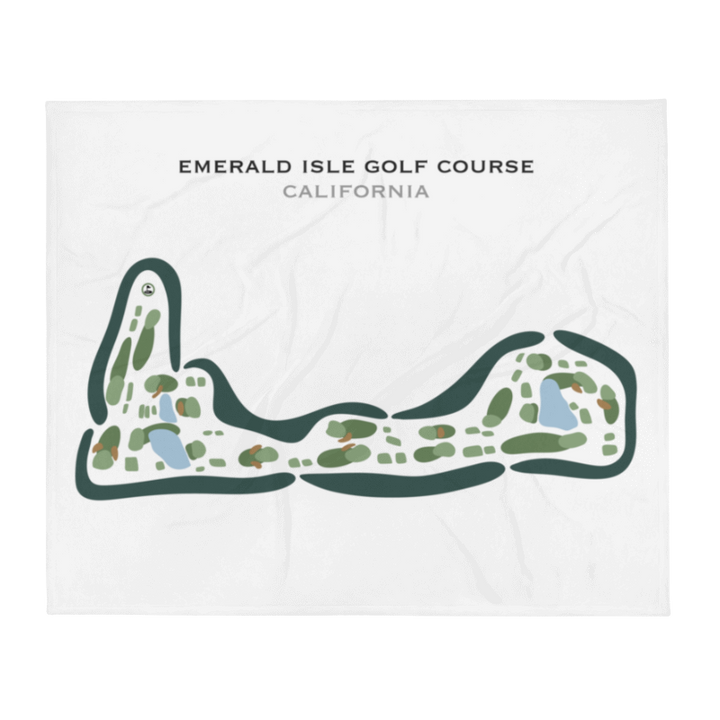 Emerald Isle Golf Course, California - Printed Golf Courses