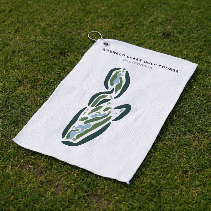Emerald Lakes Golf Course, California - Printed Golf Courses
