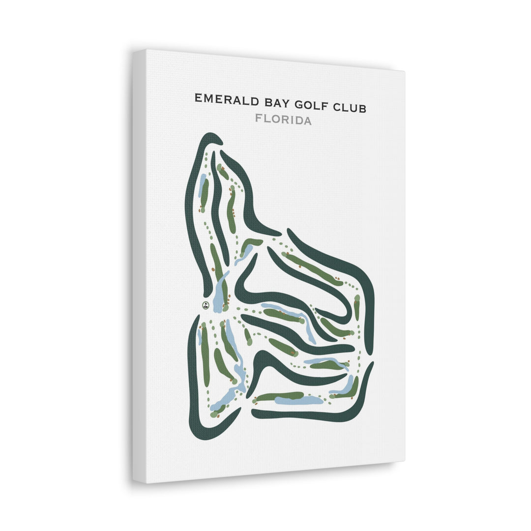 Emerald Bay Golf Club, Florida - Printed Golf Courses