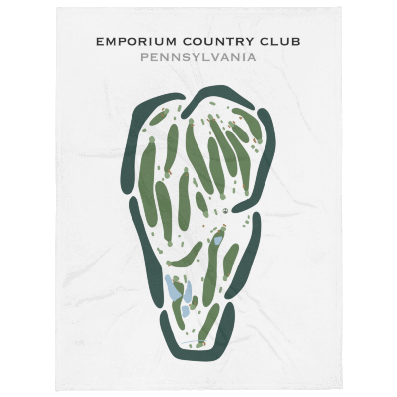 Emporium Country Club, Pennsylvania - Printed Golf Courses