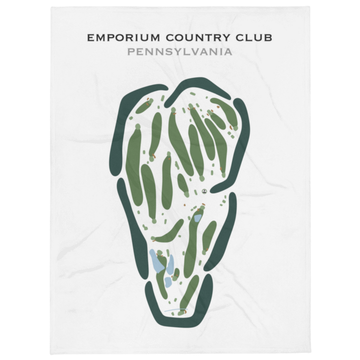 Emporium Country Club, Pennsylvania - Printed Golf Courses