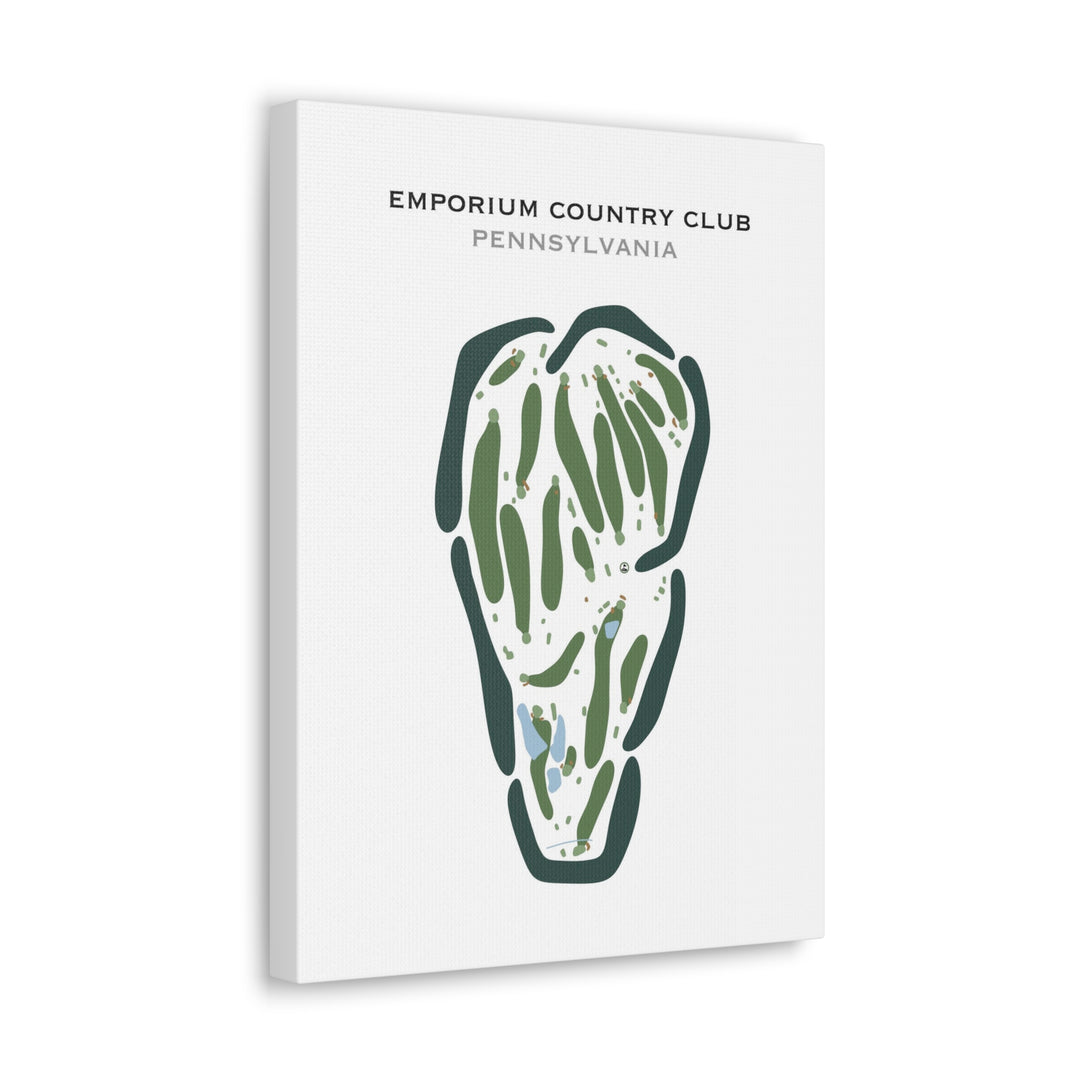 Emporium Country Club, Pennsylvania - Printed Golf Courses