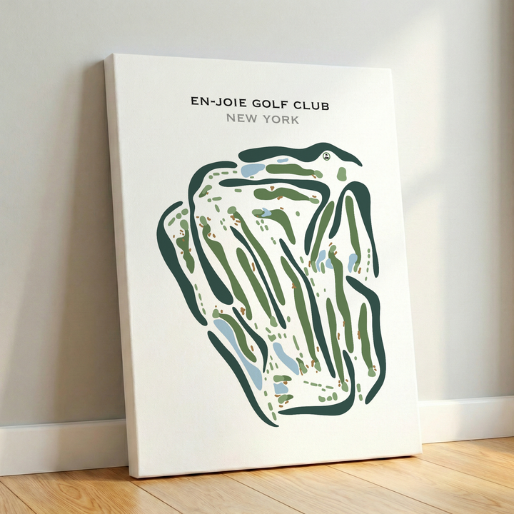 En-Joie Golf Course, New York - Printed Golf Courses