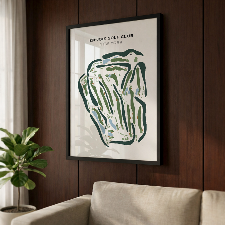 En-Joie Golf Course, New York - Printed Golf Courses