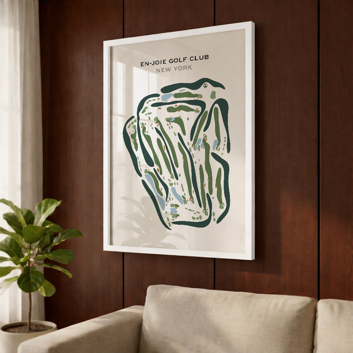 En-Joie Golf Course, New York - Printed Golf Courses