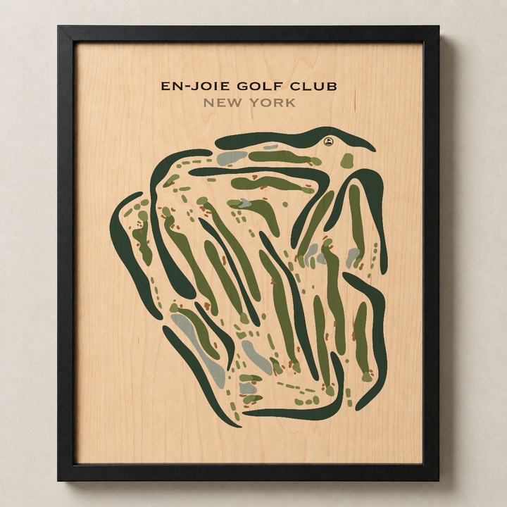 En-Joie Golf Course, New York - Printed Golf Courses