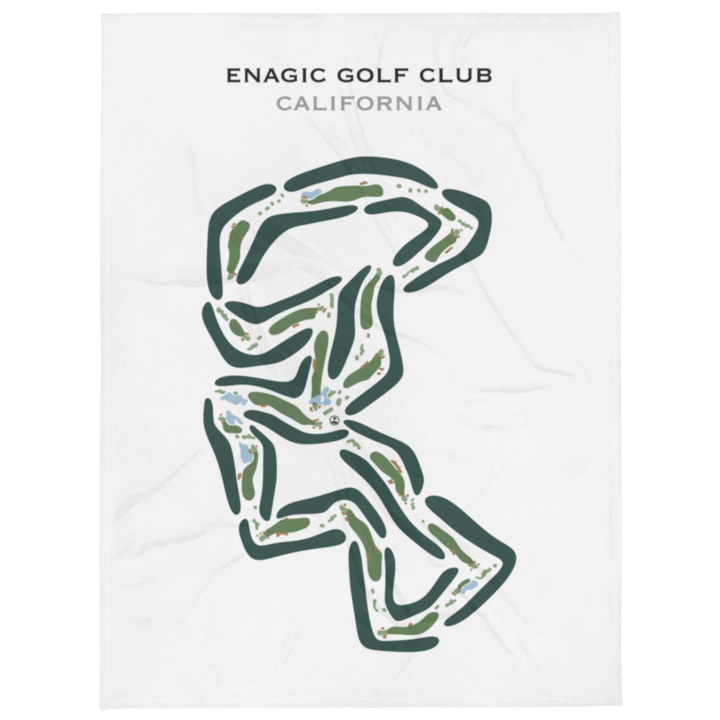 Enagic Golf Club, California - Printed Golf Course