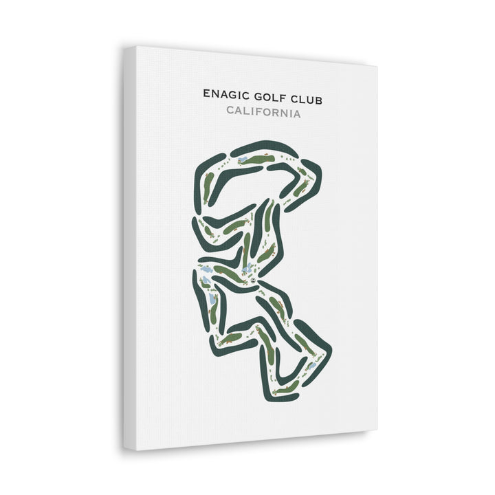 Enagic Golf Club, California - Printed Golf Course