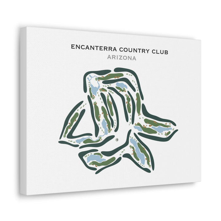 Encanterra Country Club, Arizona - Printed Golf Course