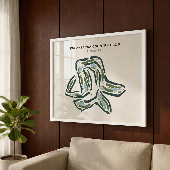 Encanterra Country Club, Arizona - Printed Golf Course