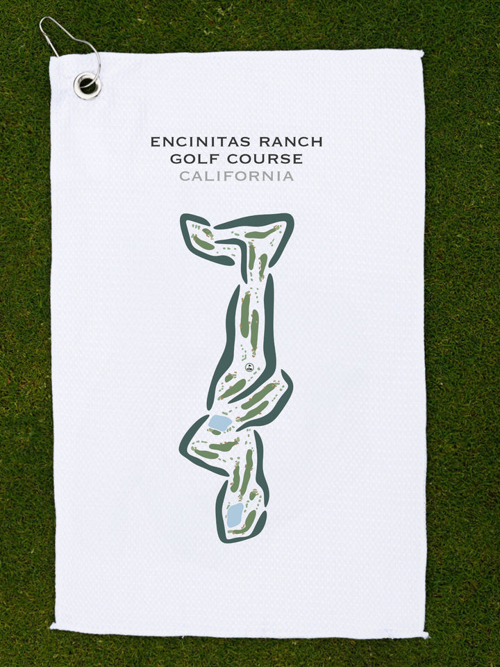 Encinitas Ranch Golf Course, California - Printed Golf Courses