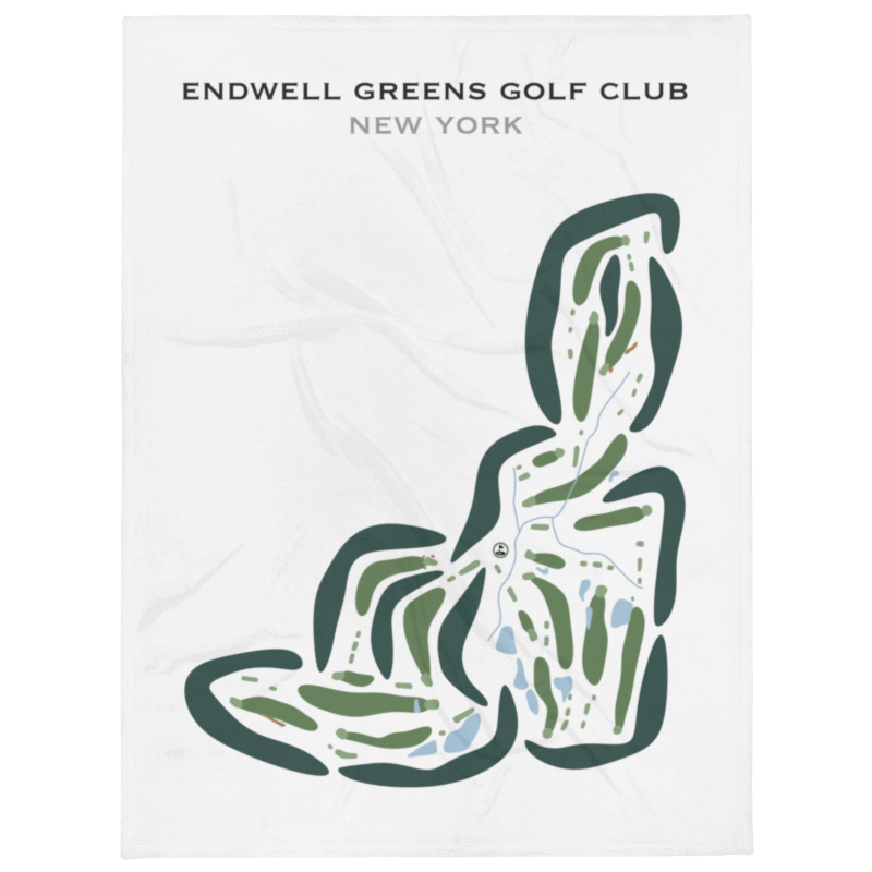 Endwell Greens Golf Club, New York - Printed Golf Courses