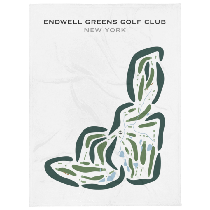 Endwell Greens Golf Club, New York - Printed Golf Courses