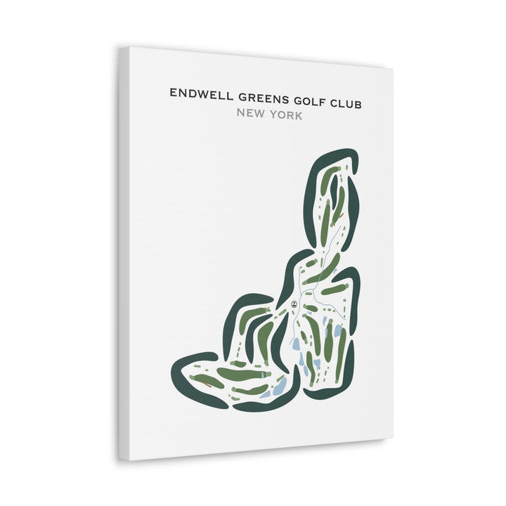 Endwell Greens Golf Club, New York - Printed Golf Courses