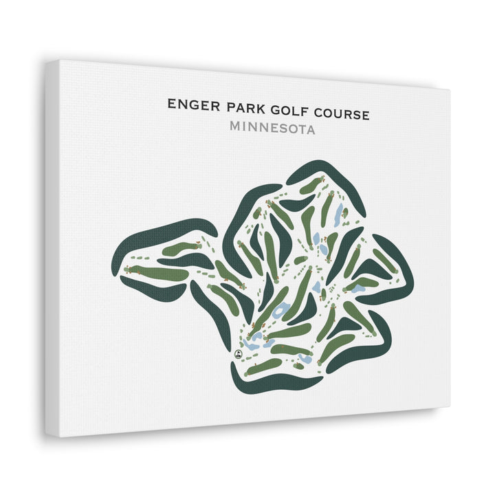 Enger Park Golf Course, Minnesota - Printed Golf Courses
