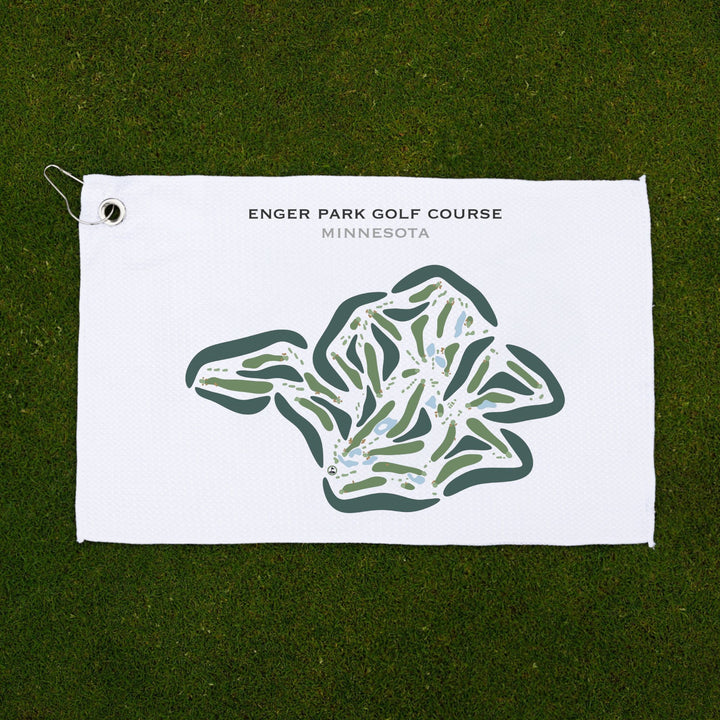 Enger Park Golf Course, Minnesota - Printed Golf Courses