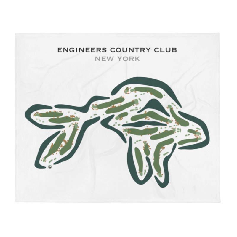 Engineers Country Club, New York - Printed Golf Courses