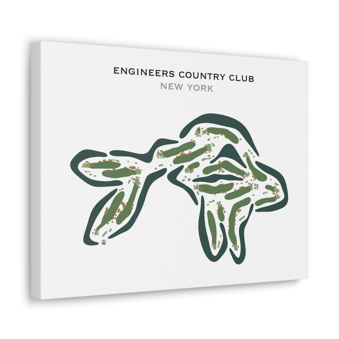 Engineers Country Club, New York - Printed Golf Courses