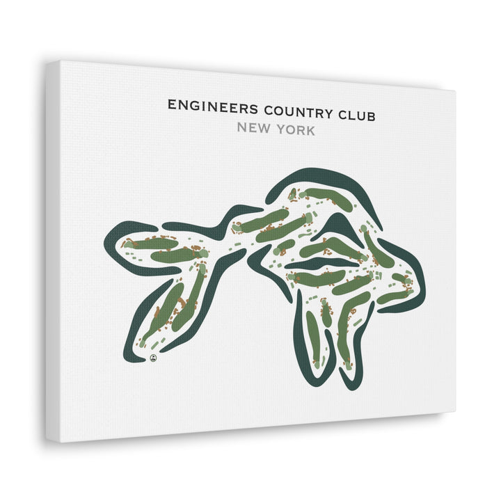 Engineers Country Club, New York - Printed Golf Courses