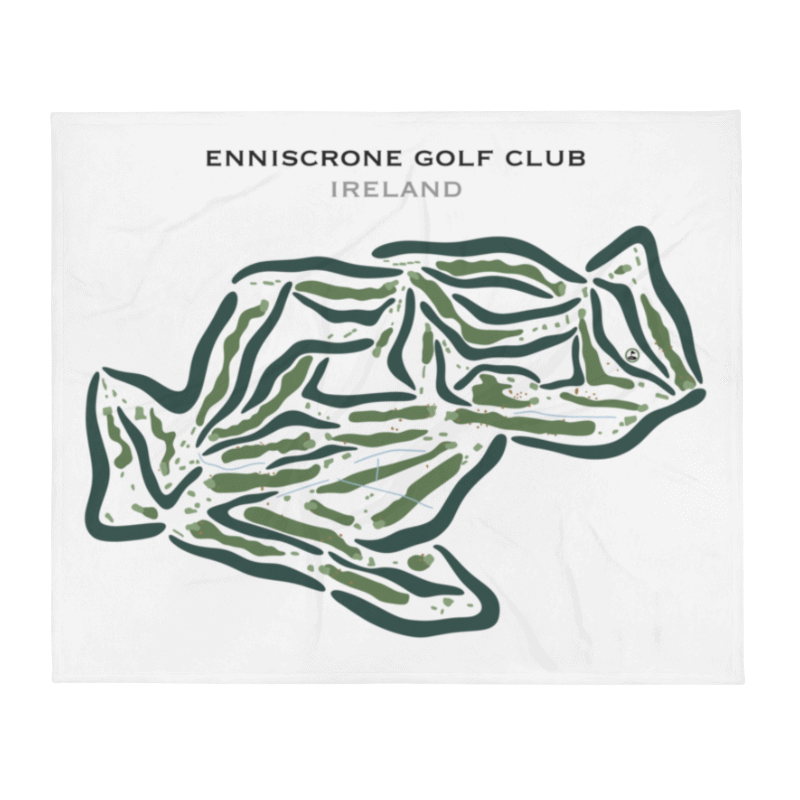 Enniscrone Golf Club, Ireland - Printed Golf Courses