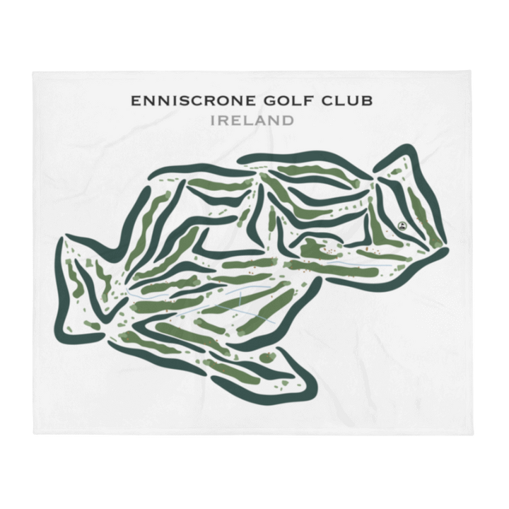 Enniscrone Golf Club, Ireland - Printed Golf Courses