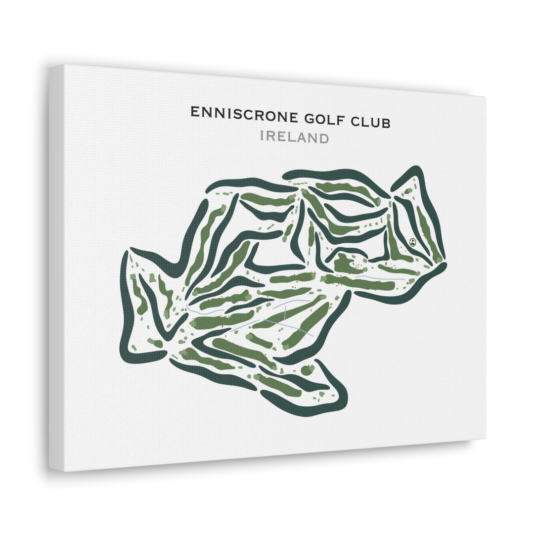 Enniscrone Golf Club, Ireland - Printed Golf Courses