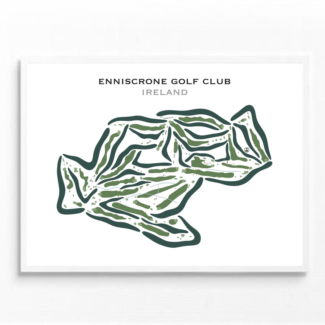 Enniscrone Golf Club, Ireland - Printed Golf Courses