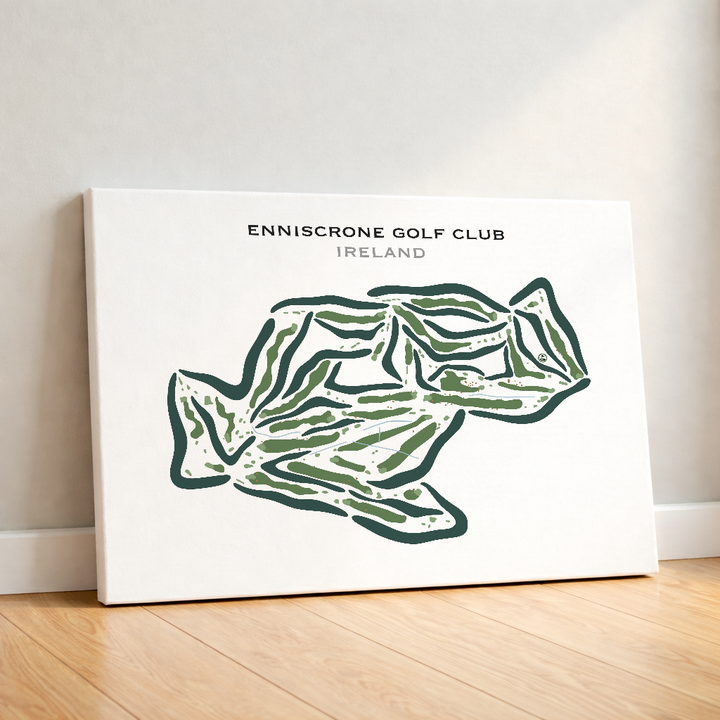 Enniscrone Golf Club, Ireland - Printed Golf Courses