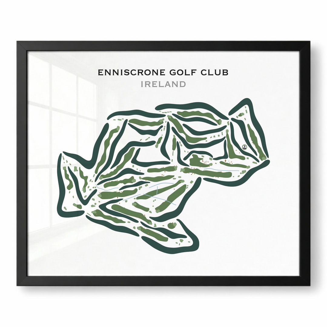 Enniscrone Golf Club, Ireland - Printed Golf Courses
