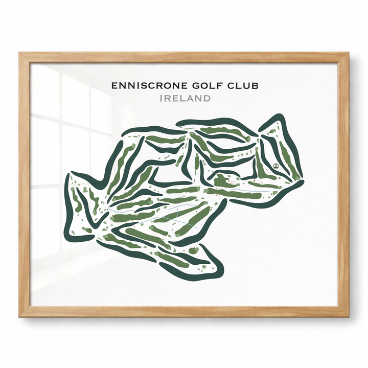 Enniscrone Golf Club, Ireland - Printed Golf Courses